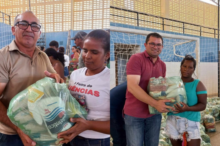 Prefeitura de Assunção do Piauí distribui Cestas Básicas para famílias carentes