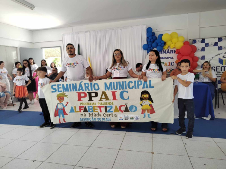 SEMEC de Assunção do Piauí   realiza 1º Seminário Municipal do PPAIC /Divulgação 